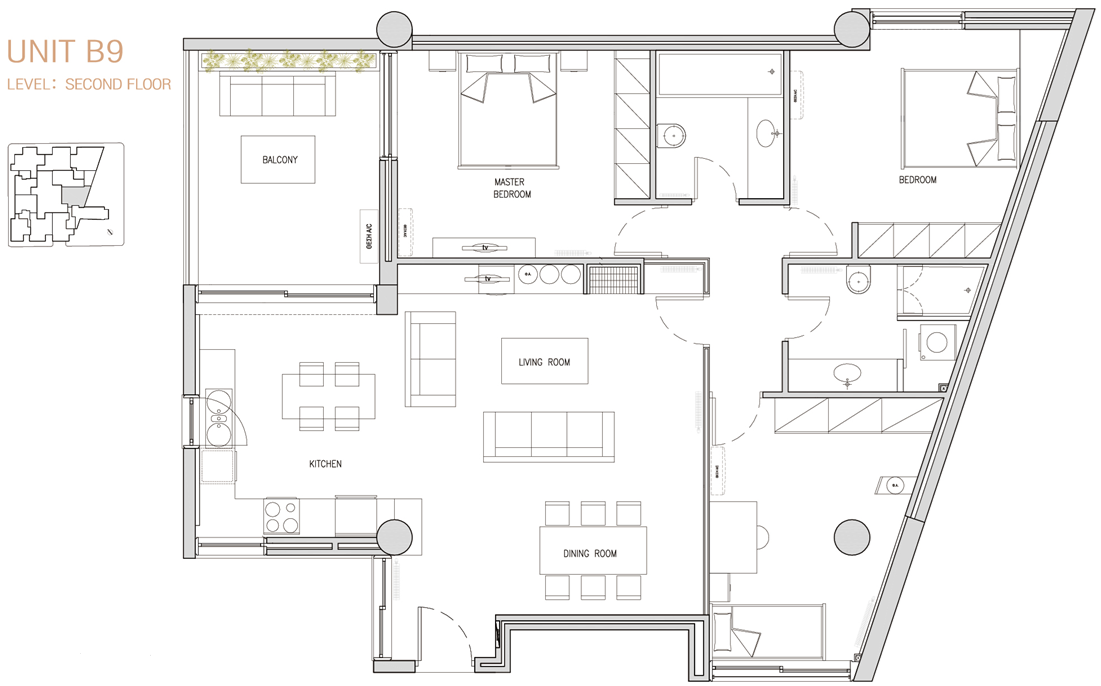 UNIT G2. LEVEL: GROUND FLOOR